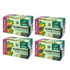 Deabetisan Herbal Tea -100% Natural Sugar Balance Tea Blend 100 Teabags from Per