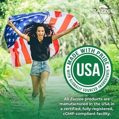 Zazzee USDA Organic Green Tea 20:1 Extract, 50% EGCG, 120 Count (Pack of 1)