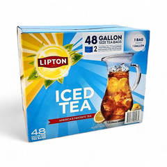 Lipton Iced Tea, Gallon Size Tea Bags – 48 Count
