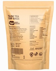 Detox Herbal Slim Tea, One Tea with 18 Herbs, Cleanse & Digest, 2 Packs