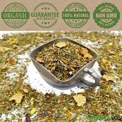 Organic Tea for High Blood Pressure – 24 Herbs Blend to lower BP naturally 100g