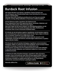 Buddha Teas Organic Burdock Root Tea – USDA Organic 18 bags