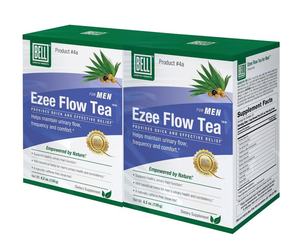 Bell Ezee Flow Tea for Men by Bell Lifestyle Products – 120g. 2-Pack