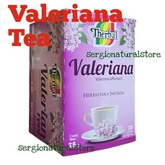 THERBAL Te de Valeriana Root Tea 100% Original (Veleriana edulis) Caffeine Free