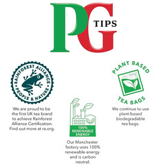 PG Tips One Cup Pyramid Tea Bags Total 1100 Tea Bags