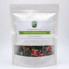 Chicory and Gardenia Herbal Tea Liver, Kidney and Detox Cleaning Support 30 Bags