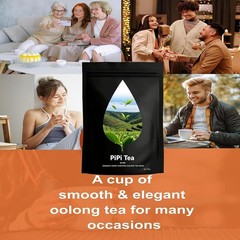 Pipi Tea Oolong,Pipi Oolong Tea,4g*20 Bags Selected Tea Leaves,Cortisol &Calming