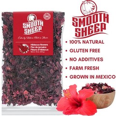 Smooth Sheep 1 LB 100% Premium Dried Hibiscus Flowers Tea,Jaimaica Tea