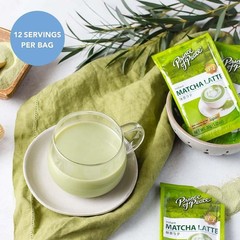 Prince of Peace 3 in 1 Matcha Latte – Instant Beverage – 12 Sachets– 3 Packs