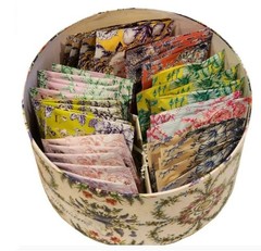 Nina’s Paris, Nina’s Paris Custom Hat Box Gift Set of 8 Tea Varieties, 40 Bags