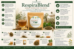 Herbal Lung Loose Tea – Mucus Cleanse Respiratory & Breathing Support 1/3.5 oz