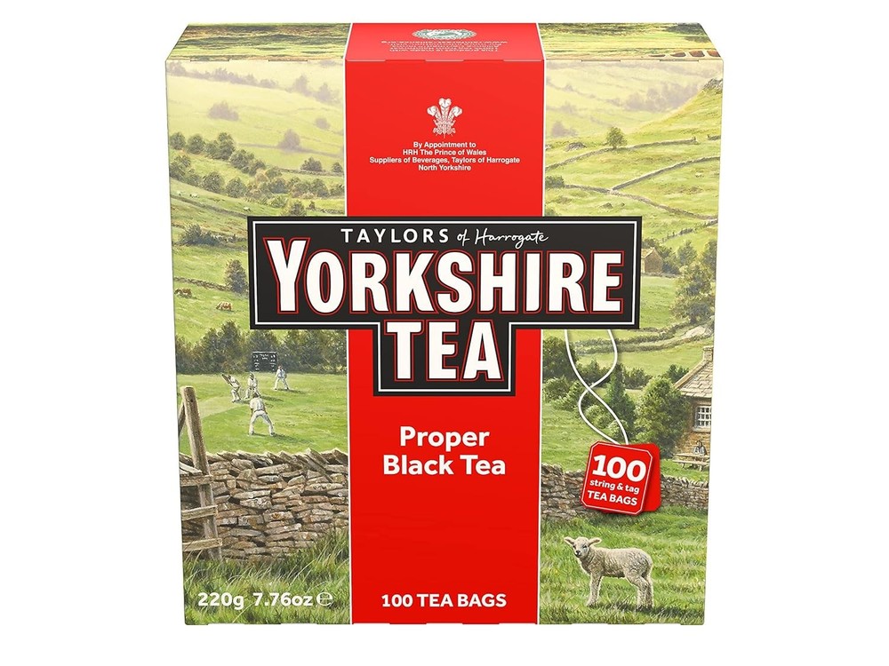 NEW Yorkshire Tea Taylors of Harrogate, Red 100 Count