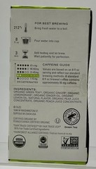 TAZO Organic Green Tea, Green Ginger, Caffeinated Tea, 32 Total Bags BB05/2027