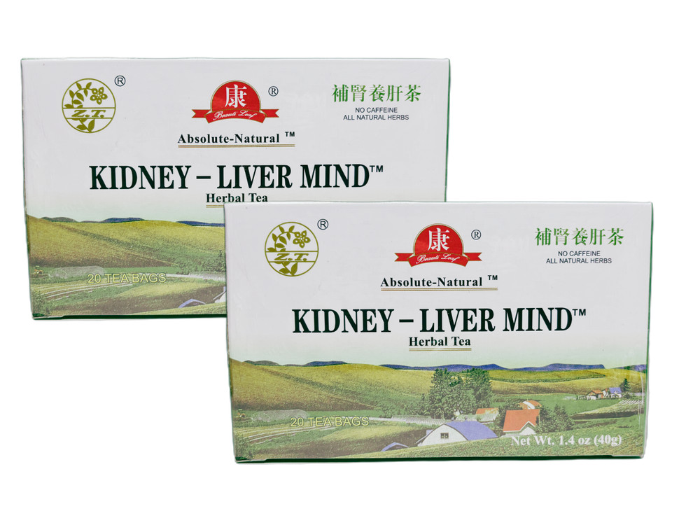 Kidney Liver Mind Herbal Tea (20 tea bags/Box) – Pack of 2