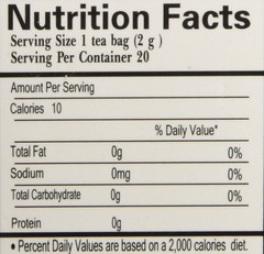 20 Count Ginseng Ginkgo Biloba Herbal Tea – Boost Energy and Focus Naturally
