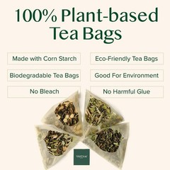 VAHDAM -Organic Turmeric Tea with Ashwagandha – 50 units FREE DELIVERY 7-10 DAYS