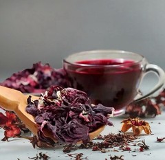 Hibiscus Tea – 2 Pound – Cut and Dried Natural Hibiscus Flowers “Jamaica”