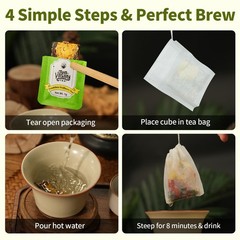 ® Organic Dandelion Wolfberry Tea For Diabetics Supports Healthy Blood Sugar,…