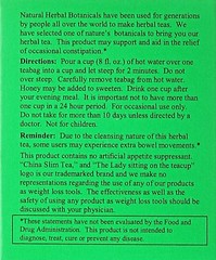 China Slim Herbal Tea Extra Strength Delight 72 Tea Bags/ Box – Exp: 2026