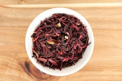 Organic Hibiscus Flowers, 1 Lb, Cut & Sifted, Gluten Free, Non GMO, Non Irradiat
