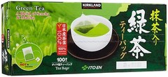 100 Kirkland Signature Ito En Matcha Blend Green Tea Bags 100% Japanese Leaves
