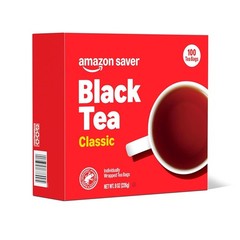 Enjoy 100 Classic Black Tea Bags – Effortlessly Elegant & Health-Boosting