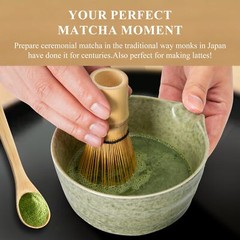 Matcha Whisk Set, Matcha Making Kit Japanese Tea Tools For Ceremony Gift