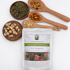 Spring SALE Chicory and Gardenia tea 150g 30bags Lily Mulberry Kidney Support