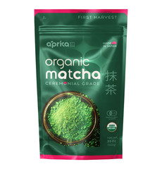 Japanese Ceremonial Matcha Tea Powder 100g Aprika Life USDA Organic JAS