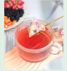 Apple Rose Lotus Leaf Tea with Cassia Seed Mulberry Tea Bags Detox Slimming