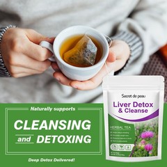 Milk Thistle Supplement for Liver Detox and Cleanse, Milk Thistle Extract