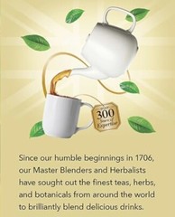 4 Box Twinings Lemon & Ginger Herbal Tea, Caffeine Free 100 Tea Bags 1.32 oz EA