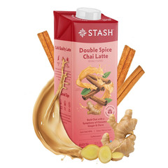 Double Spice Chai Latte – Dairy Free Plant Based Tea Concentrate – Caffeinated –