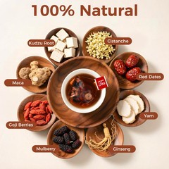 30/60 Packs Red Bean Coix Seed Tea Bags – Coix Seed Spleen Health Herbal Tea USA