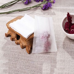 200x White Fabric Loose Leaf Tea Bags Holds 3.5 Tsp (Free 2-Day Shipping)