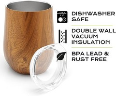 5 pcs large Yerba Mate Cup and Bombilla Kit, Includes one 8 oz Yerba Mate Gou…