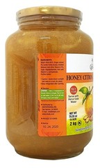 Honey Citron & Ginger Tea 70.55Oz (4Lbs/2Kg) Pack of 1, 1Count