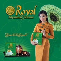 Royal Myanmar Tea Mix 3 Pack Burmese Milk Tea Instant | Laphet Yay 30 Sachets