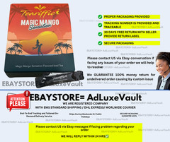 Teariffic Magic Mango Sensation Sexual Men Herb Energy Coffee 1 Box (12 Sachets)