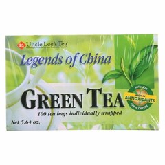 Uncle Lees Tea Legends of China Green Tee with Antioxidants Tea Bags 100 Count