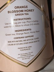 NATURE’S HEARTH TEA Co 🫖 ORANGE BLOSSOM HONEY GREEN TEA 100 tea bags-2 tins