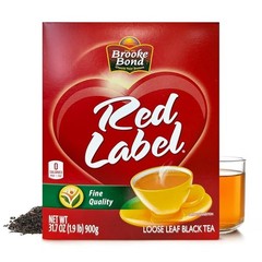 Brooke Bond Red Label Loose Leaf Black Tea 900g (1.9lbs) Free Shipping