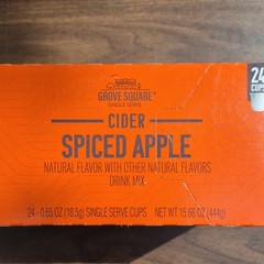 Grove Square Spiced Apple Cider Single Serve Cups 24 Pack 15.66oz