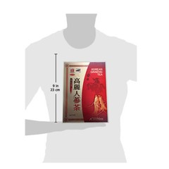 Korean Ginseng Tea – 100 Tea bags – Sealed in Wooden Case