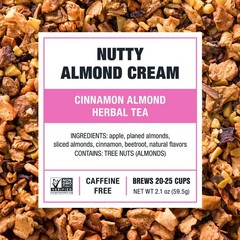 – Nutty Almond Cream, Premium Loose Leaf, Cinnamon Almond Herbal Tea Blend, N…