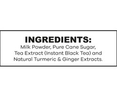 QuikTea Chai Tea Latte, Tumeric Ginger, 34 Oz, 10 count (Pack of 4)