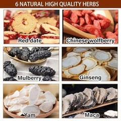 Ginseng Five Treasures Tea Kidney Tea, Natural Organic Kidney Cleanse Detox Tea