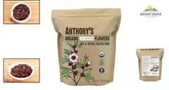 Cut & Sifted Hibiscus Flowers, 1 lb – Herbal Tea, Non GMO and Caffeine Free