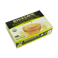 Bigelow Organic Premium Green Tea, Smooth Delicate Taste, 140 count.