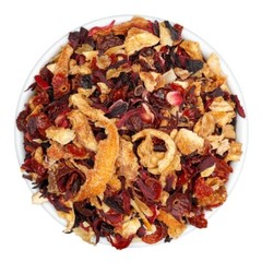 Blood Orange Hibiscus Fruit Tea – Herbal Loose Leaf Tisane – Fusion Teas